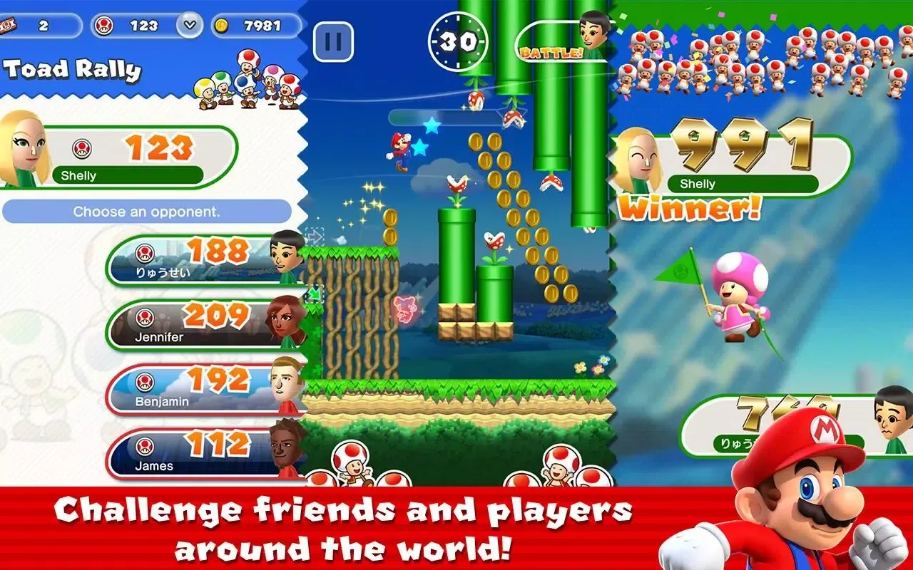 Super Mario Run screenshot 1