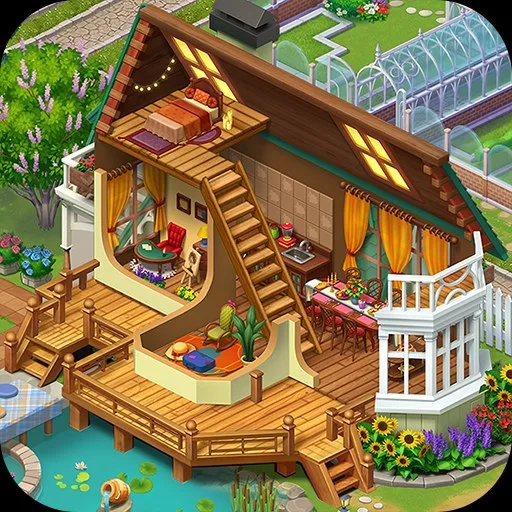 Merge Manor : Sunny House icon