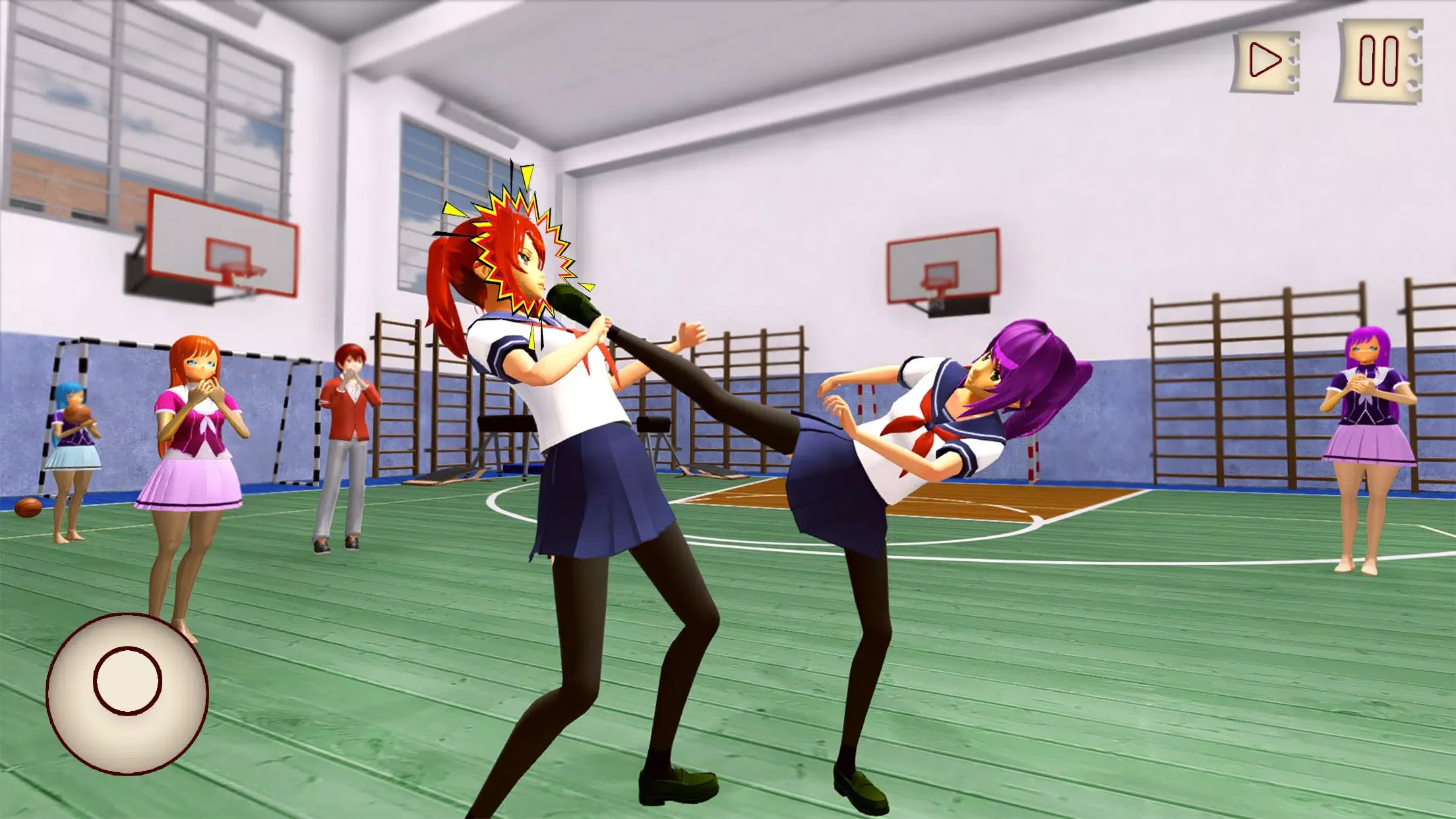 Anime High School Girl: Sakura School Simulator screenshot 2