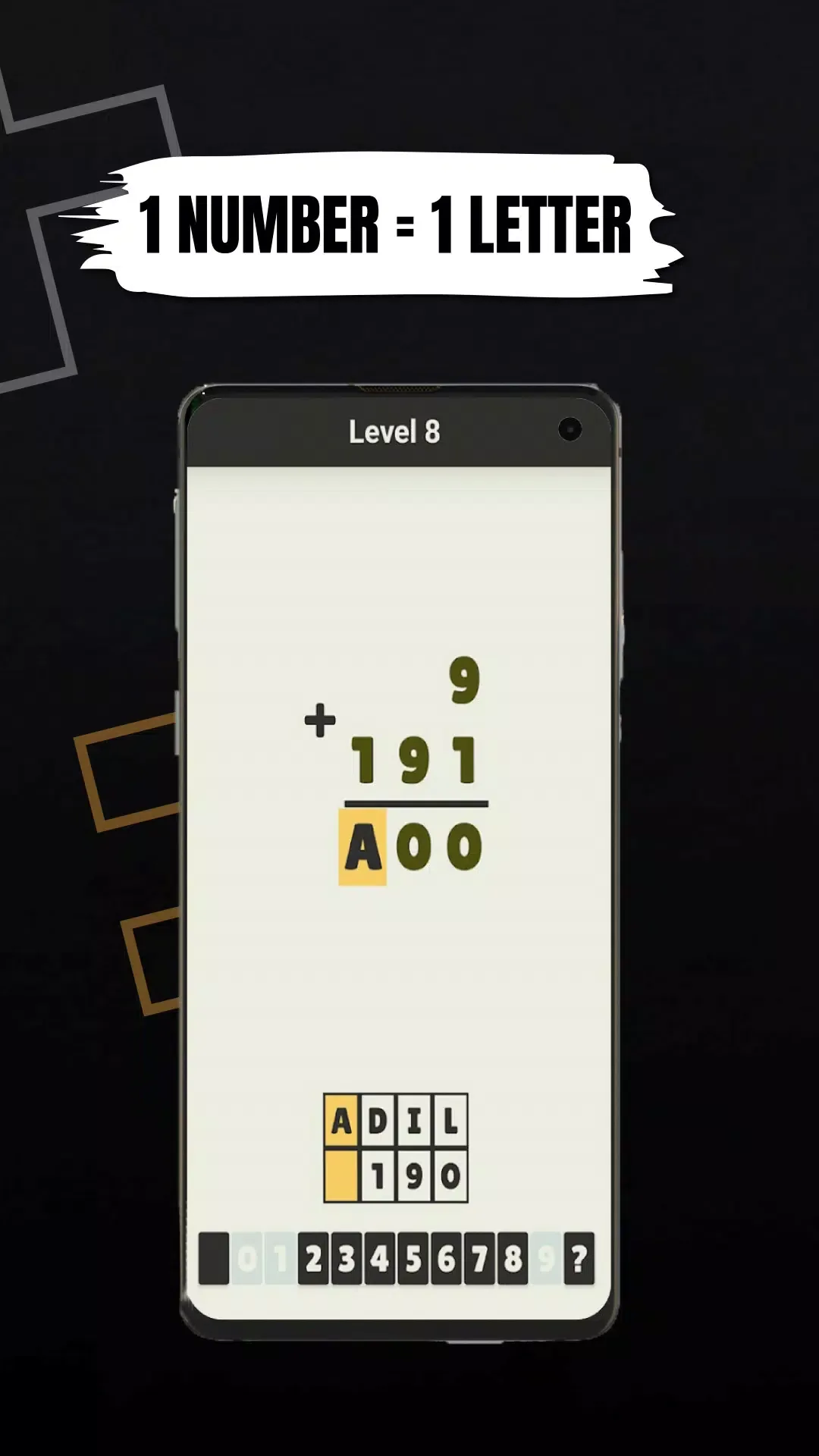 Cryptarithms screenshot 3