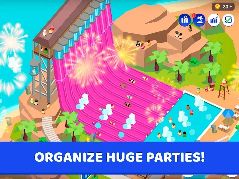 Idle Theme Park Tycoon screenshot 1
