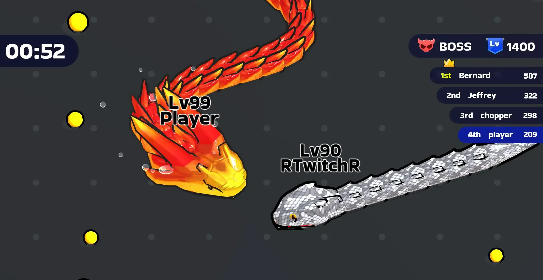 Snake Clash screenshot 2