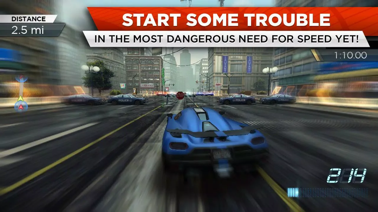 Need for Speed Most Wanted 5-1-0 PSP screenshot 3
