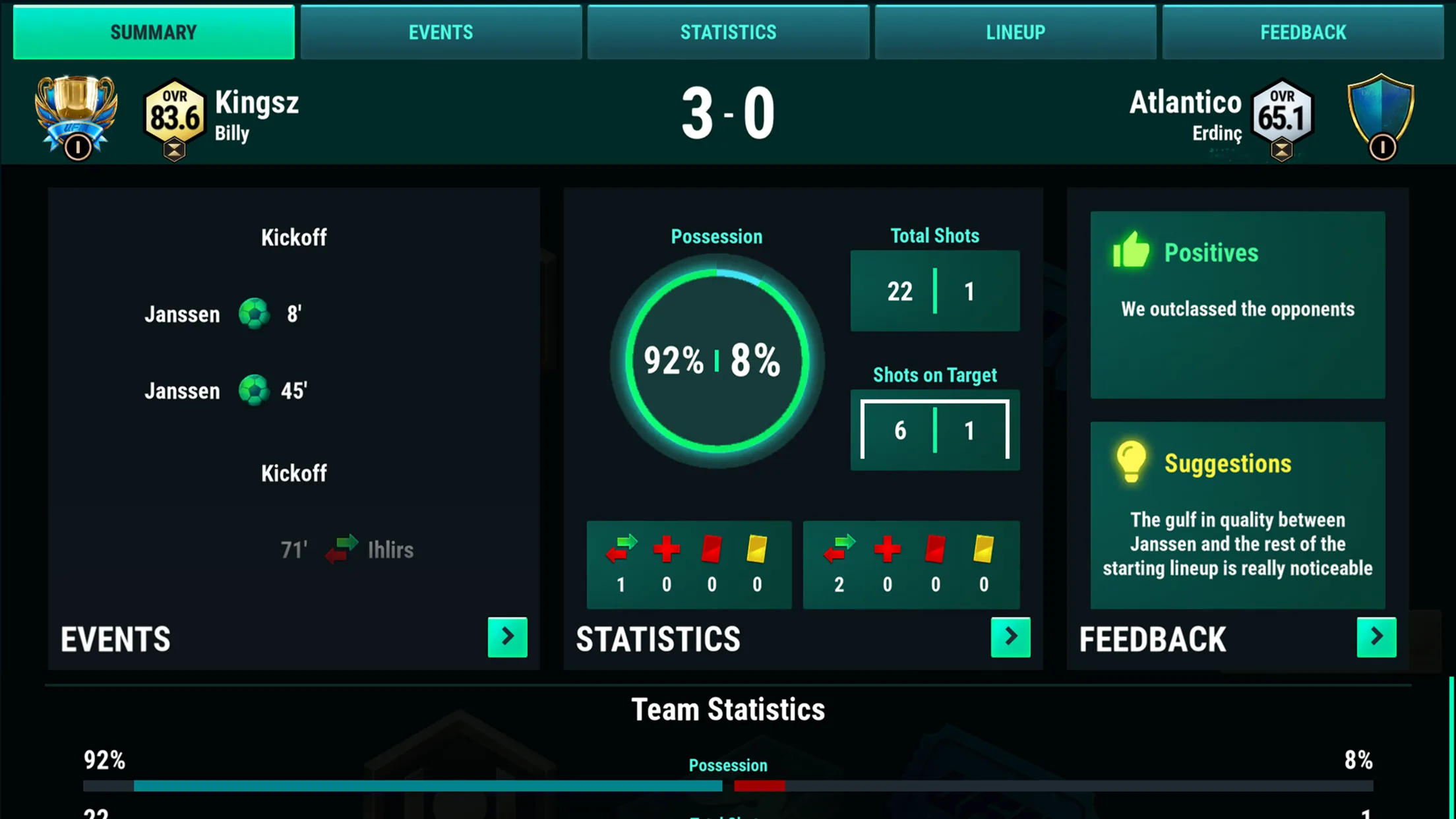 Ultimate Football Manager screenshot 4