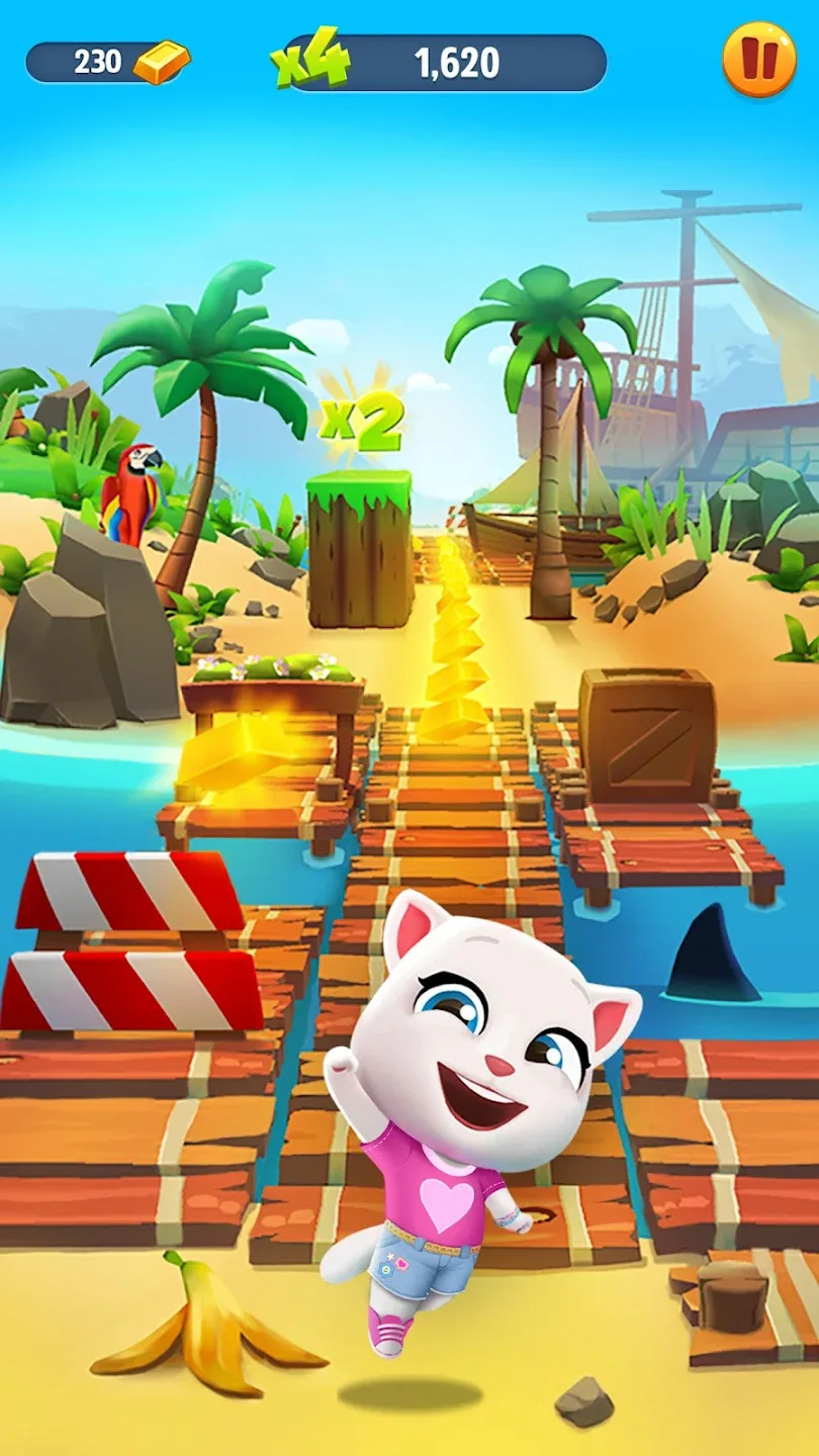 Talking Tom Gold Run 2 screenshot 1