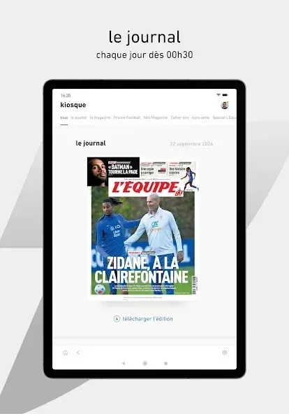 L’ÉQUIPE - actu, score, match screenshot 1