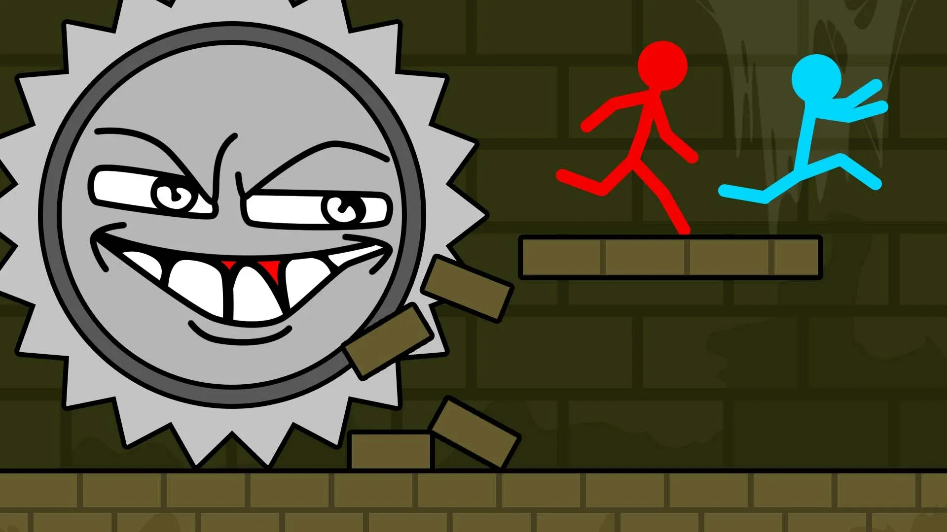 Red and Blue Stickman screenshot 1