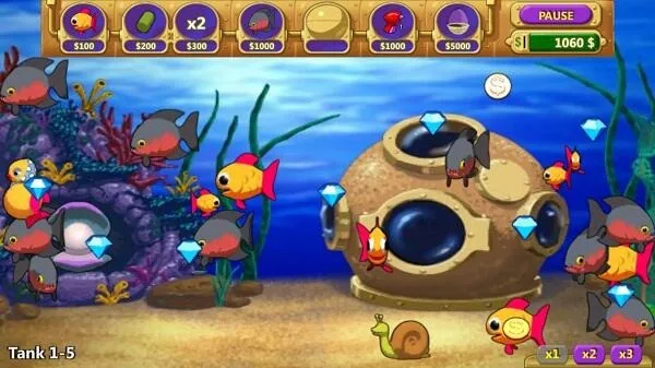 Insaniquarium screenshot 2