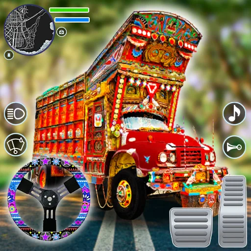 Dj Truck Gadi Simulator Game Android app icon