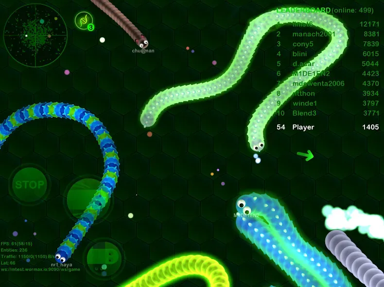 Wormax.io screenshot 4