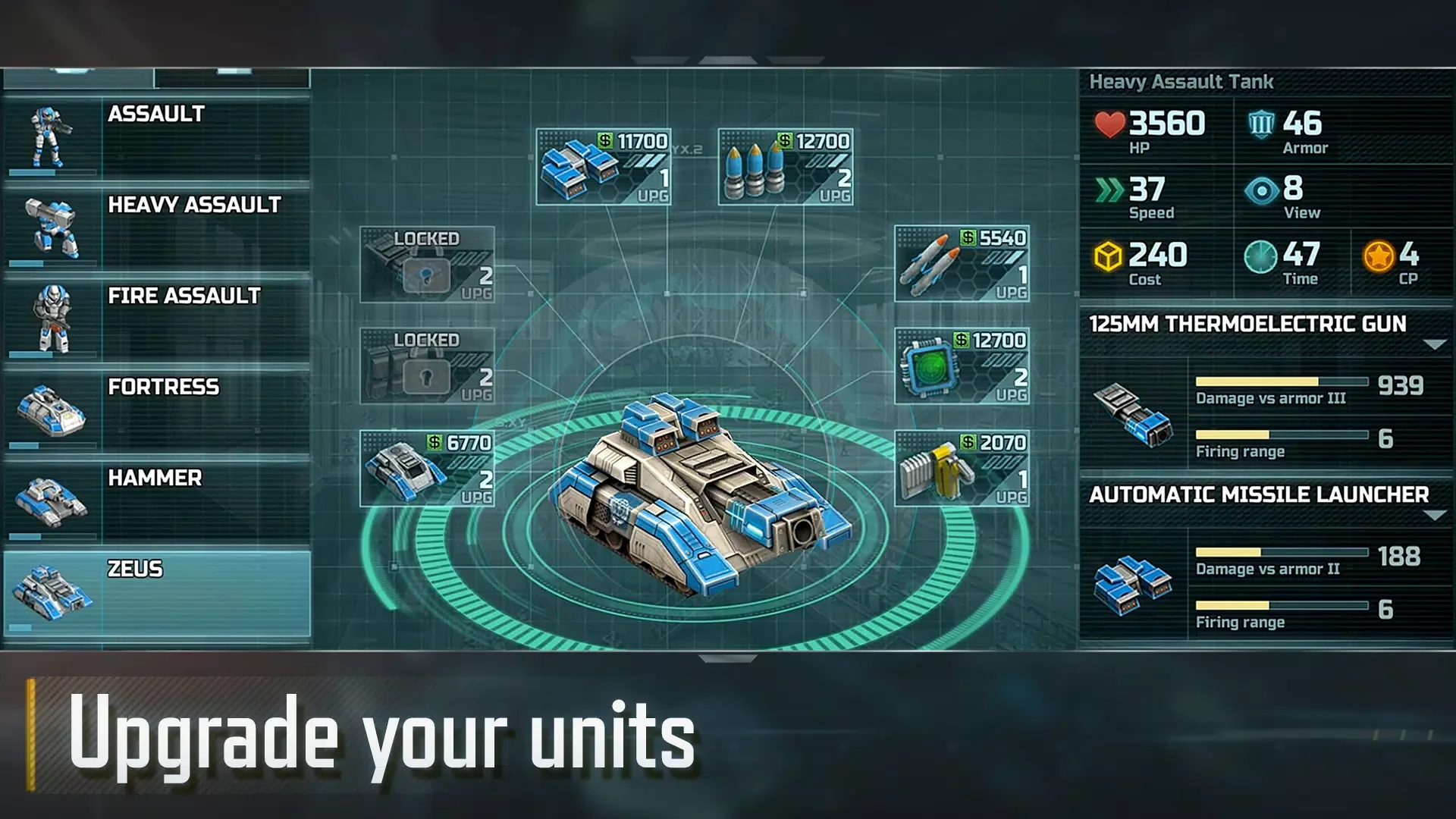 Art of War 3: Trò chơi chiến lược RTS screenshot 2