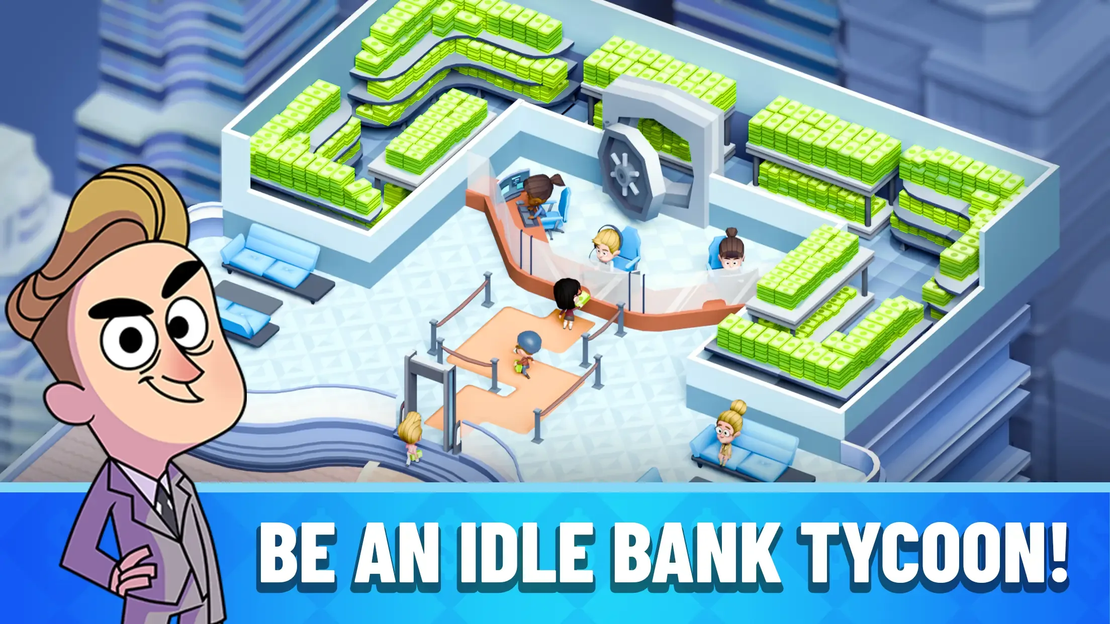 Idle Bank Tycoon screenshot 2