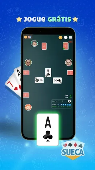 Sueca Online GameVelvet screenshot 1