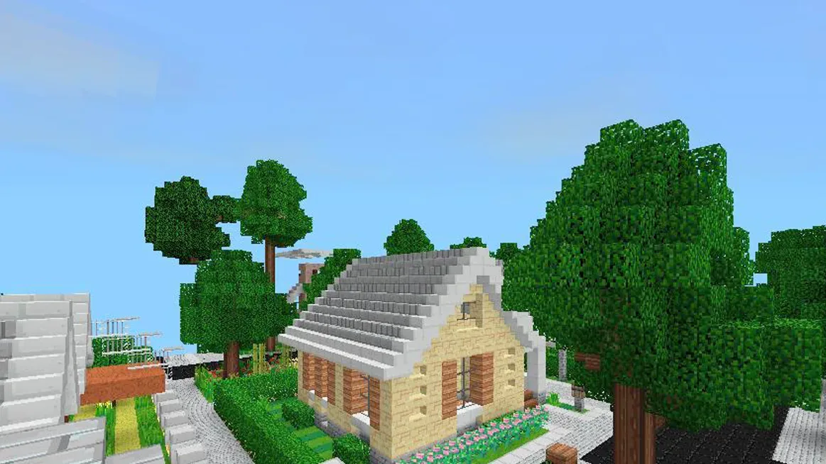 Mini Block Craft 2 - Crafting And Building screenshot 1