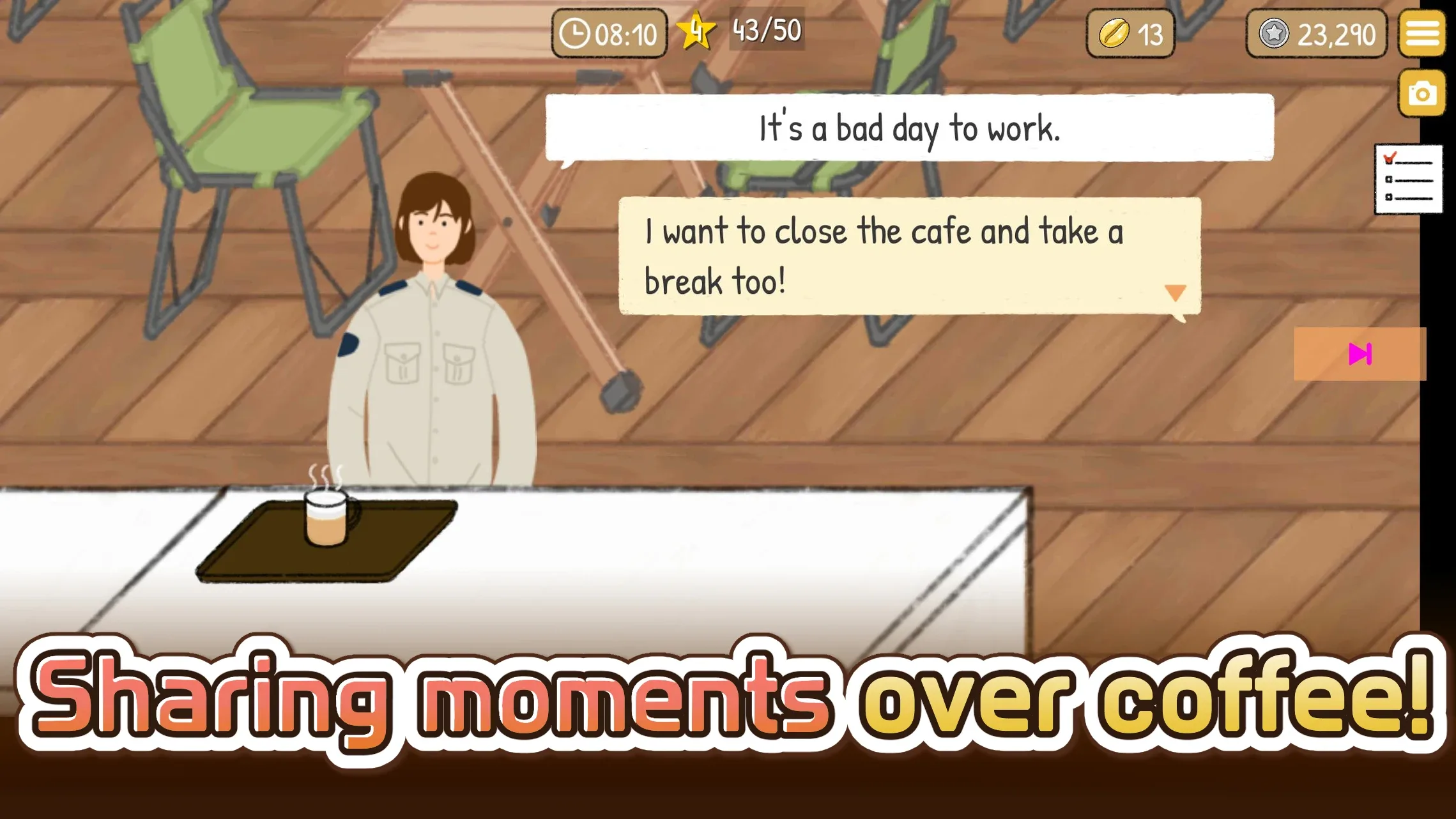 Tiny Coffee Shop Story screenshot 3