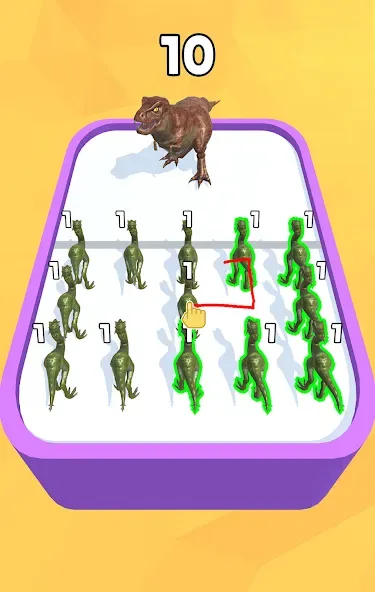 Merge Master: Dinosaur Monster screenshot 4