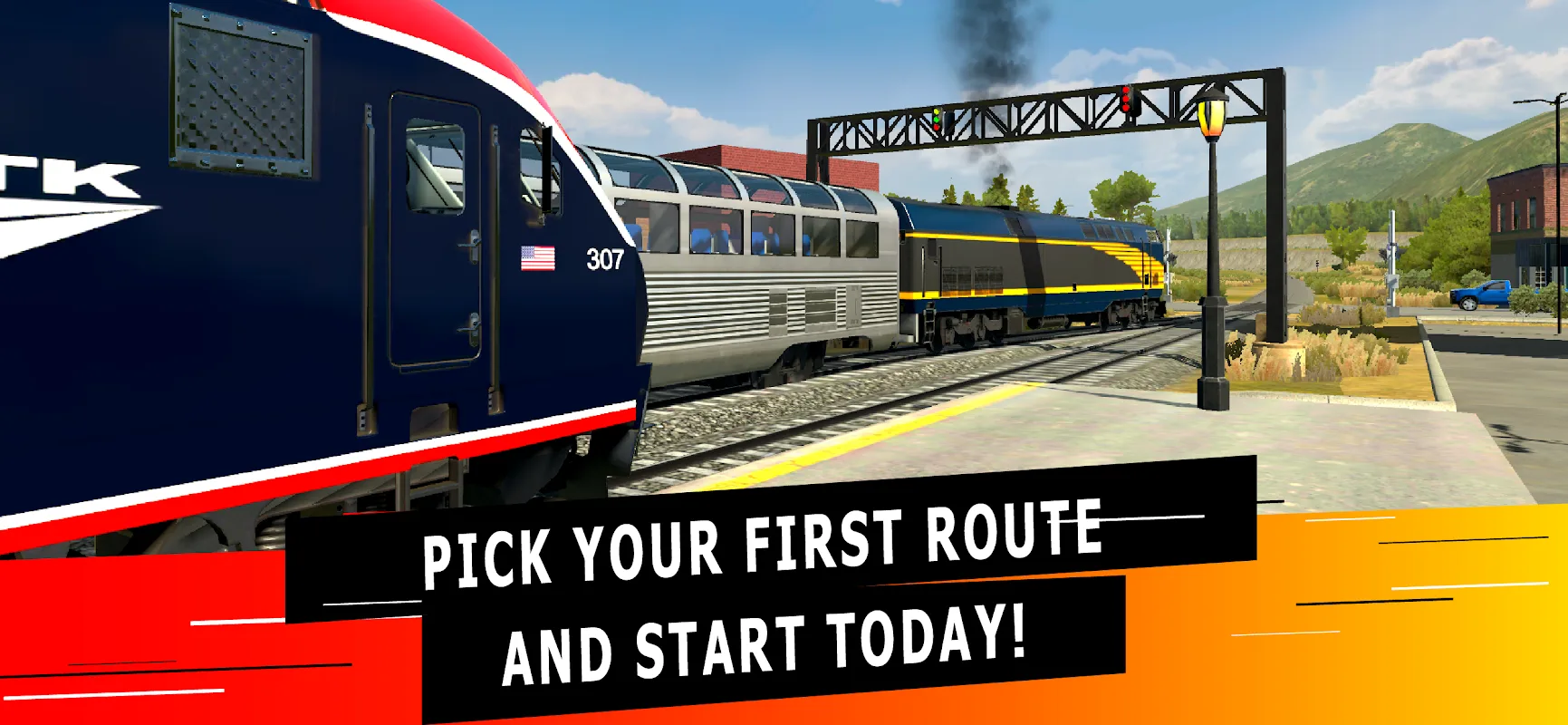 Train Simulator PRO USA screenshot 2