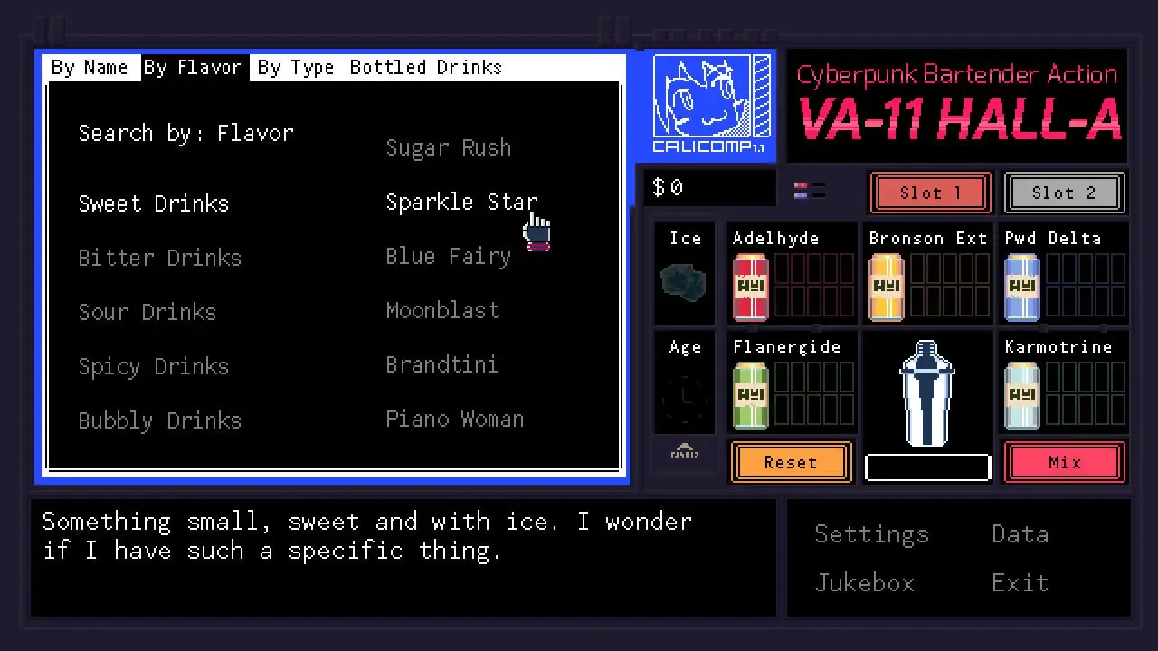 VA-11 Hall-A screenshot 4