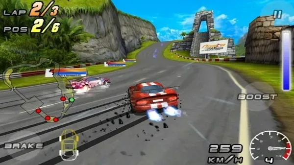 Raging Thunder 2 screenshot 2