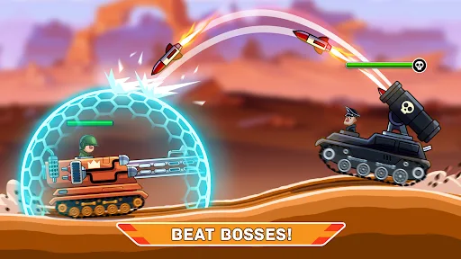 Hills of Steel screenshot 1