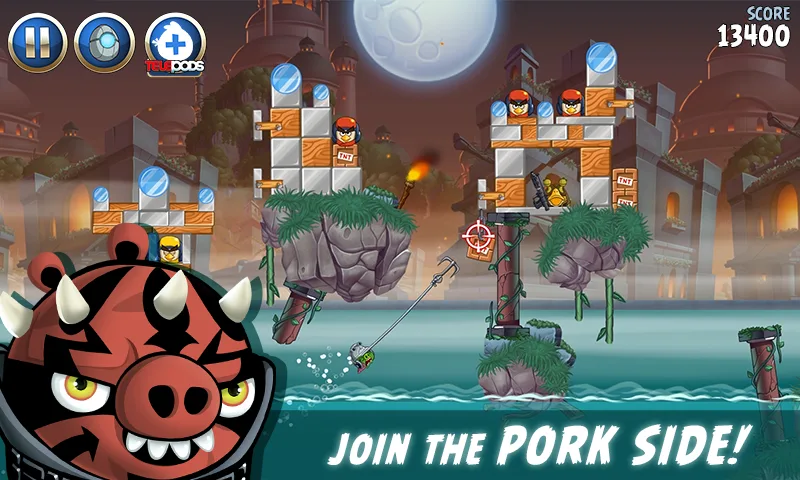 Angry Birds Star Wars II screenshot 2
