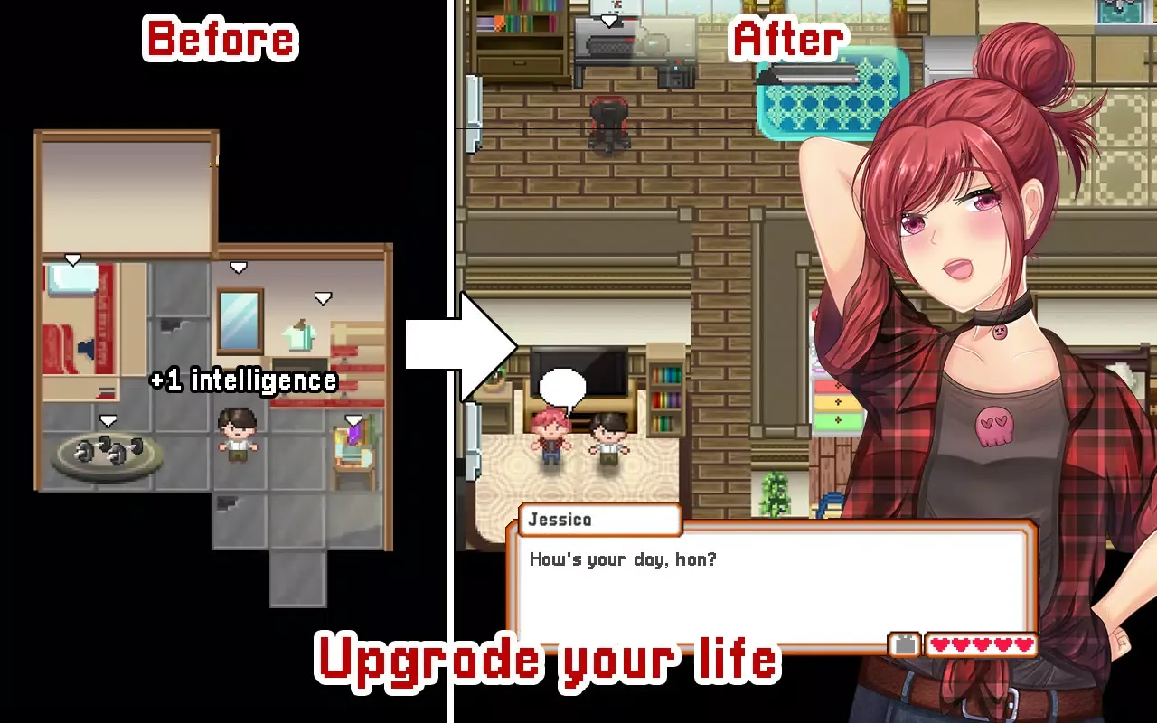 Citampi Stories: Love Life RPG screenshot 3