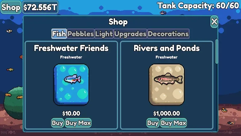 Chillquarium screenshot 2