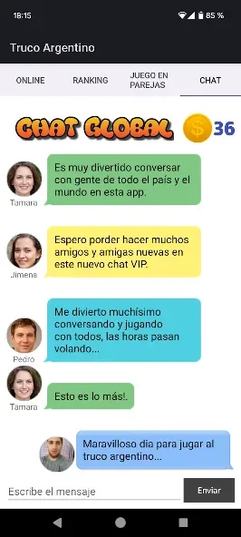 Argentinean truco screenshot 5