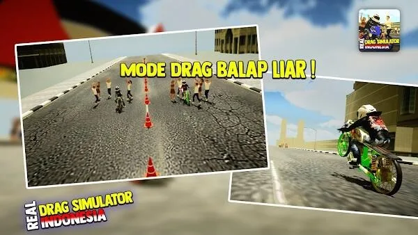 Real Drag Simulator Indonesia screenshot 5