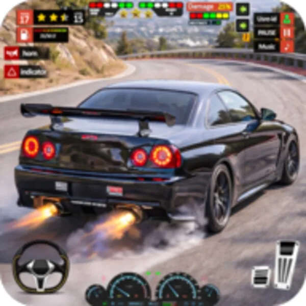 Open World Car Games Offline (Android) Android app icon