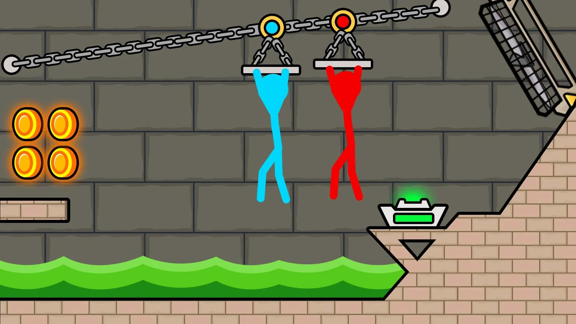 Red and Blue Stickman screenshot 4