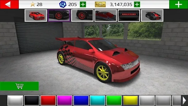 Rally Fury screenshot 2