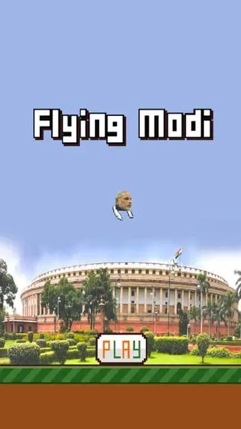 Flying Modi Game icon