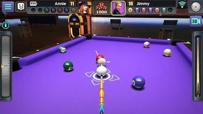 3D Pool Ball Mod screenshot 4