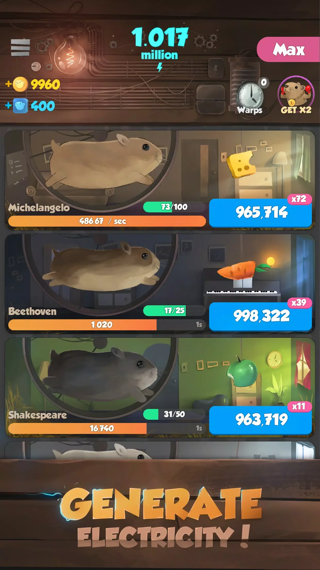 Hamsters screenshot 2