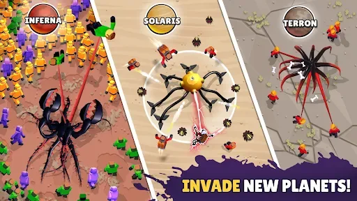Alien Invasion: RPG Idle Space screenshot 3