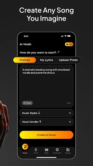 AI Song Generator - Jukebox screenshot 1
