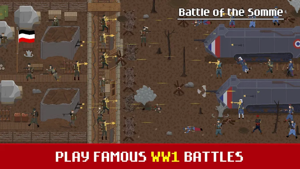 Trench Warfare WW1: RTS Army screenshot 1
