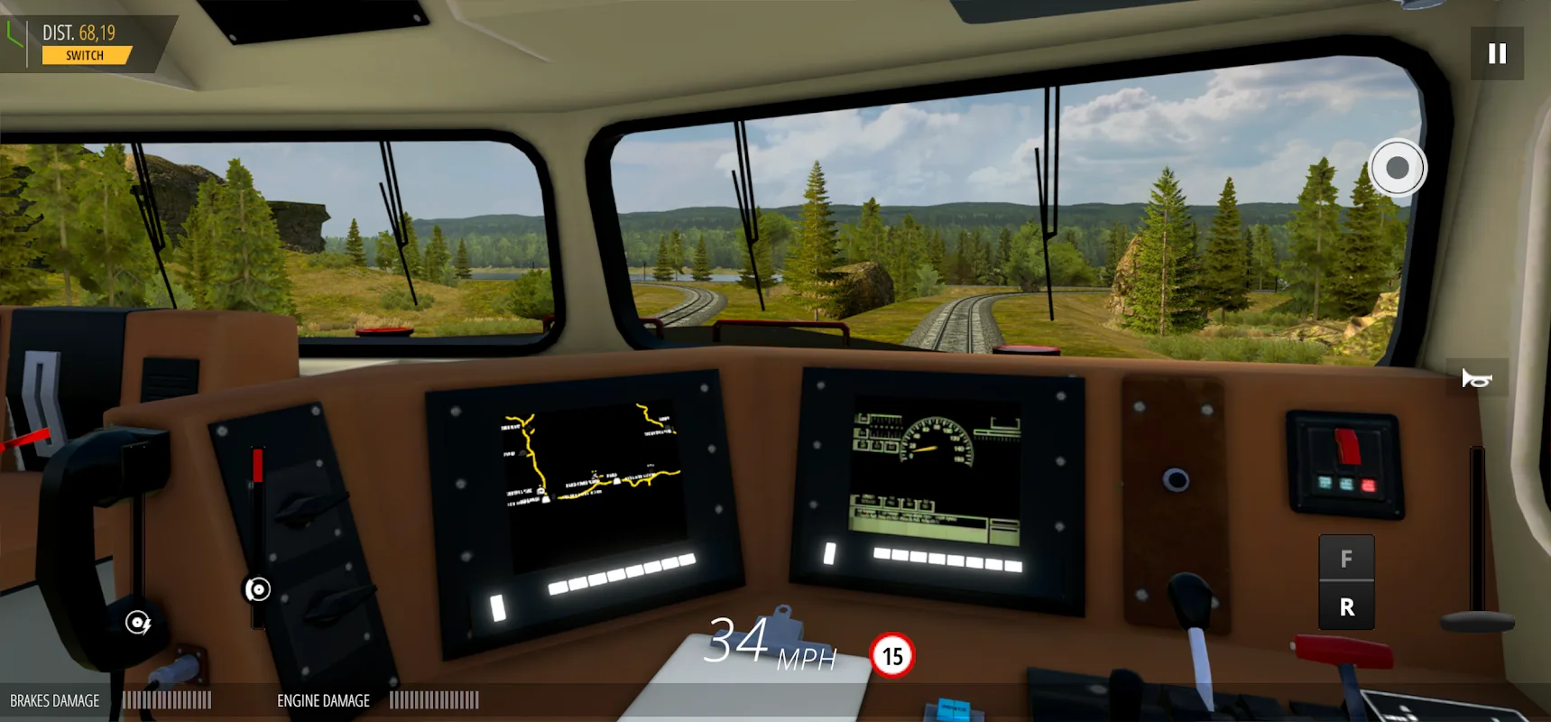 Train Simulator PRO USA screenshot 1