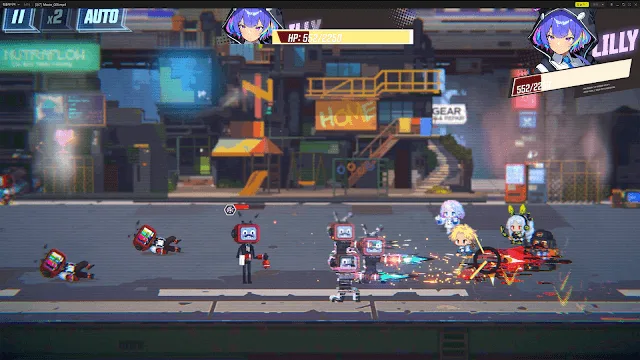 Dynamite Blue screenshot 2