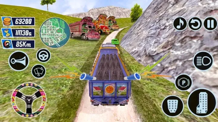 Dj Truck Gadi Simulator Game screenshot 3