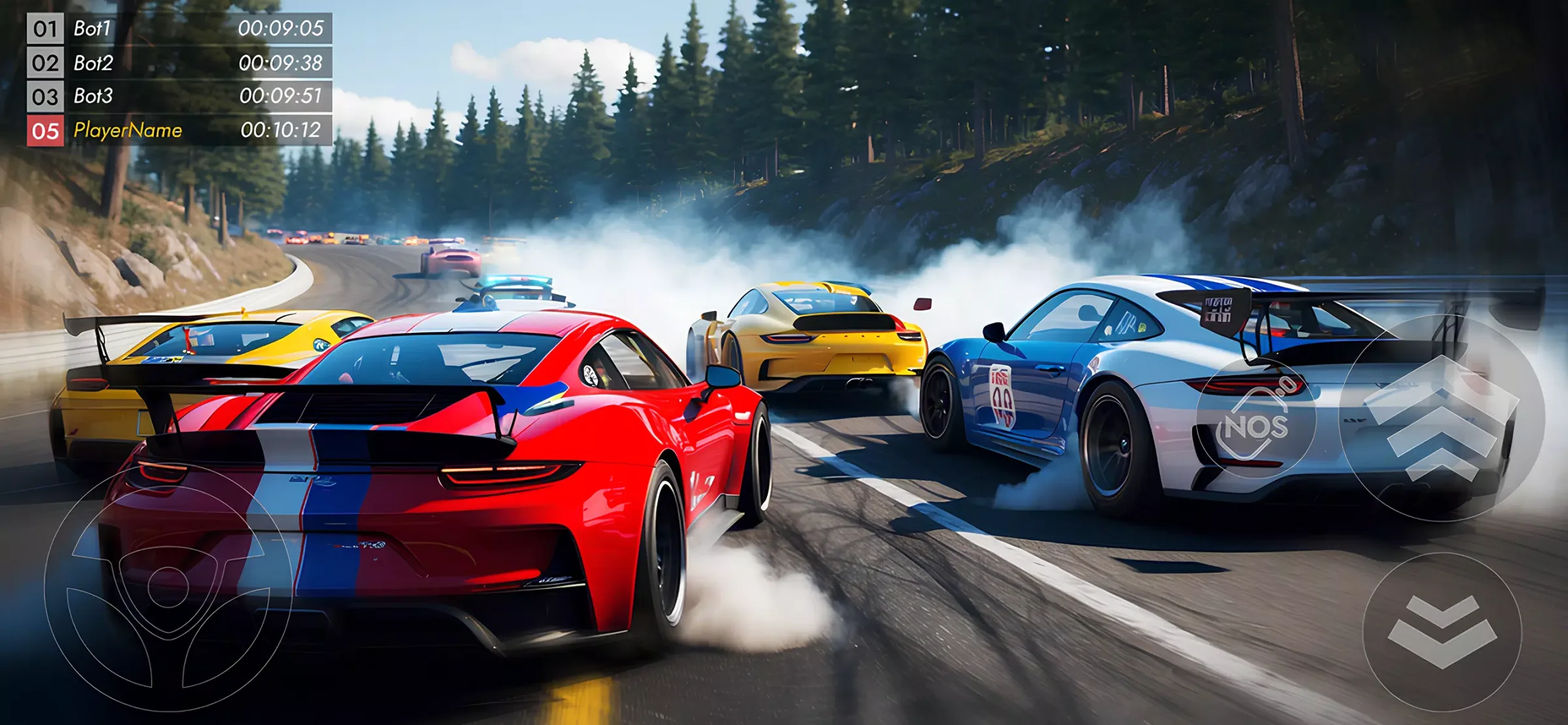Nitro Rush: Car Racing Game screenshot 1