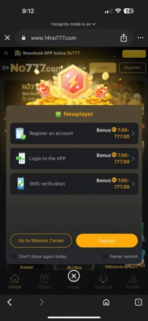 No777 screenshot 2