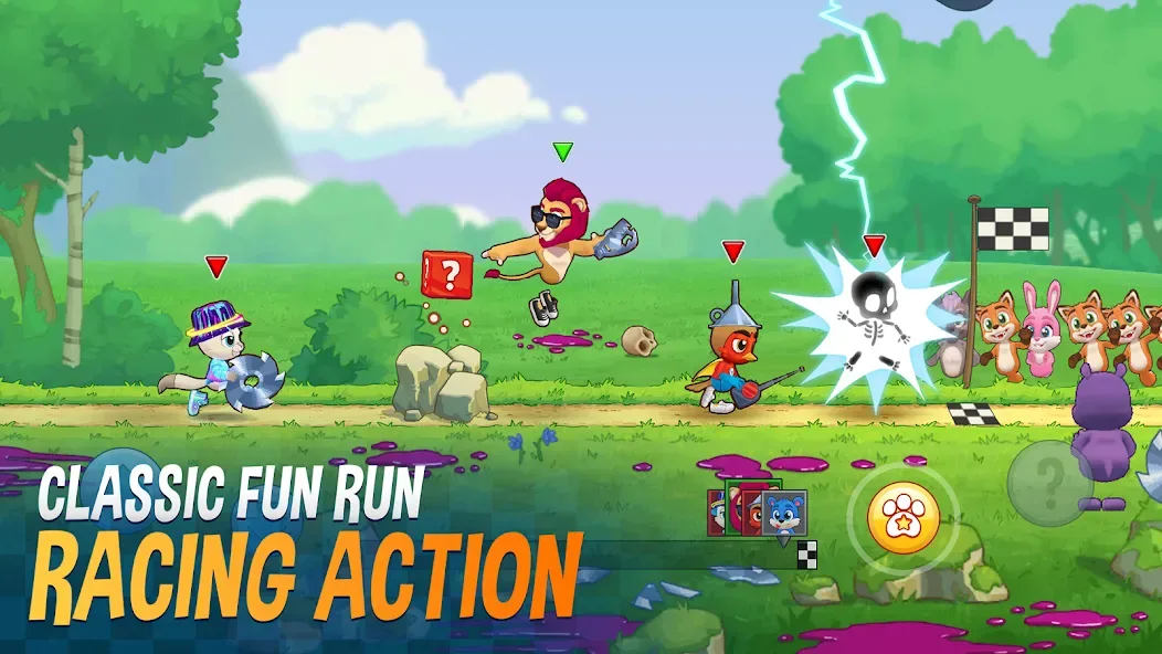 Fun Run 4 - Multiplayer Games screenshot 1