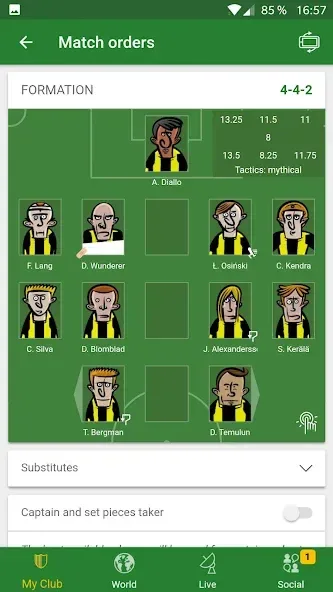 Hattrick Football Manager Game screenshot 4