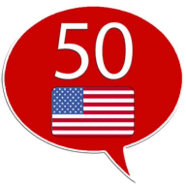 Học tiếng Anh (Mỹ) - 50 ngôn ngữ (Android) icon