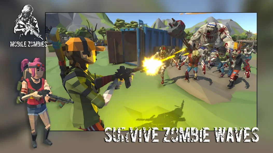 Mobile Zombies: Horde Survival screenshot 1