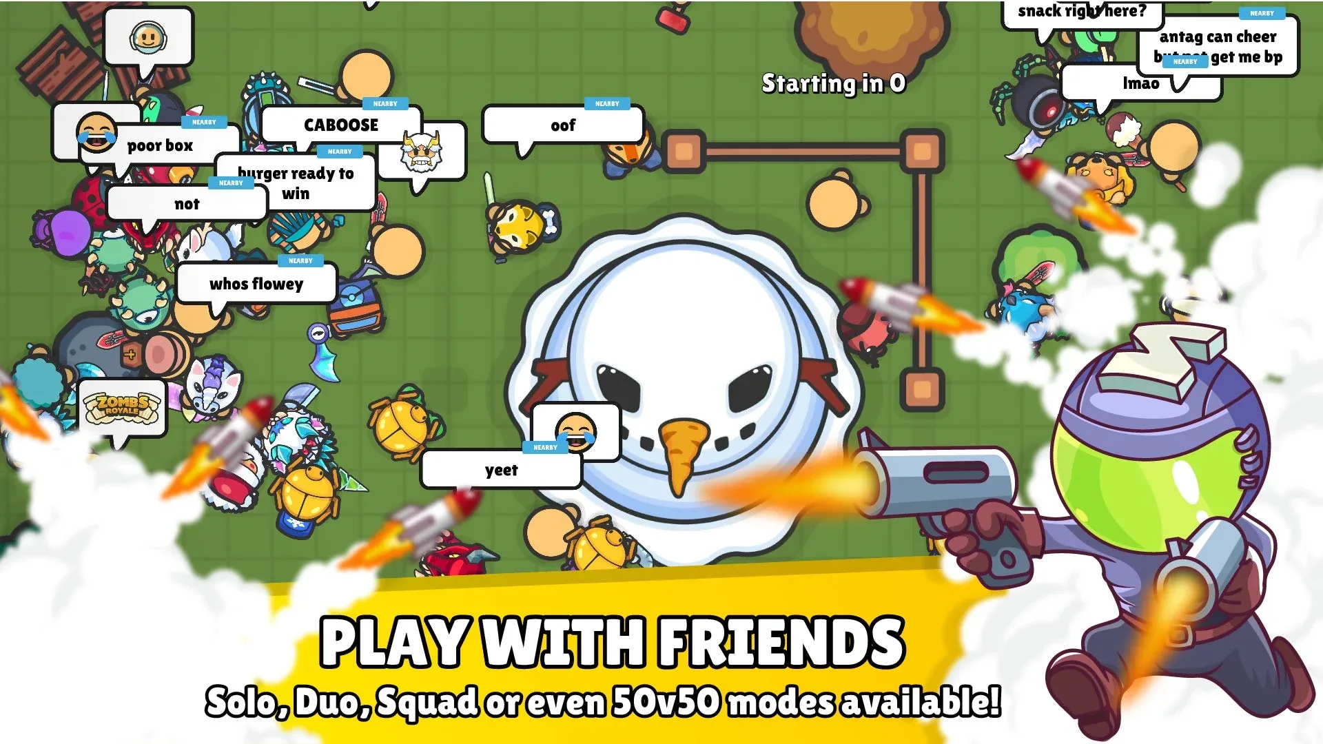 ZombsRoyale.io screenshot 1