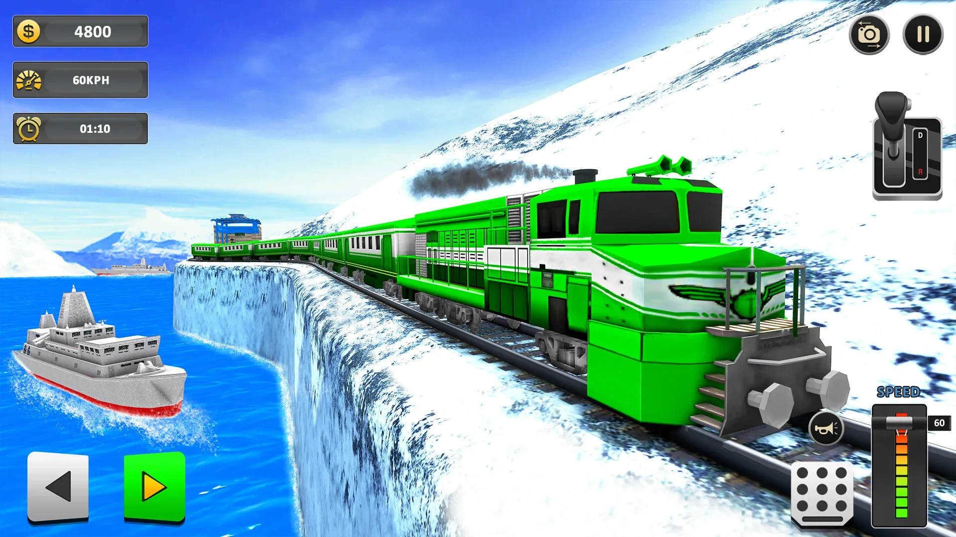 Railway Train Game Simulator screenshot 4