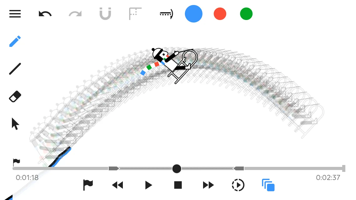 Line Rider screenshot 2